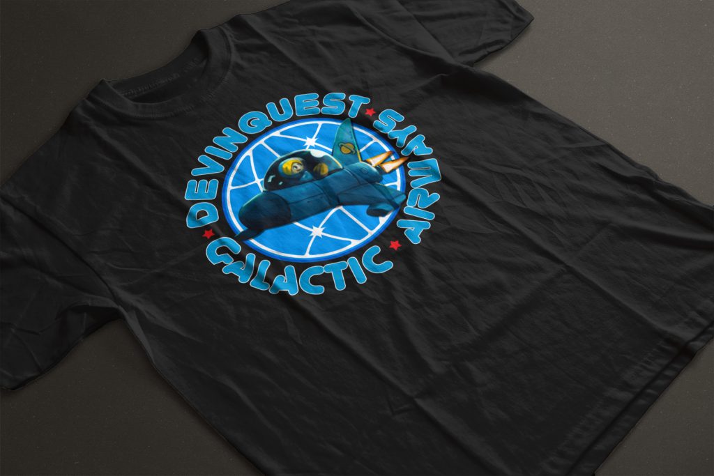 Devinquest x Isabella T-Shirt “Galactic Airways”